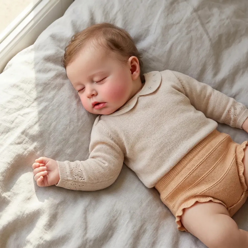 12"/16" Reborn Baby Girl with Plump Face, Newborn Silicone Dolls, photograph 5