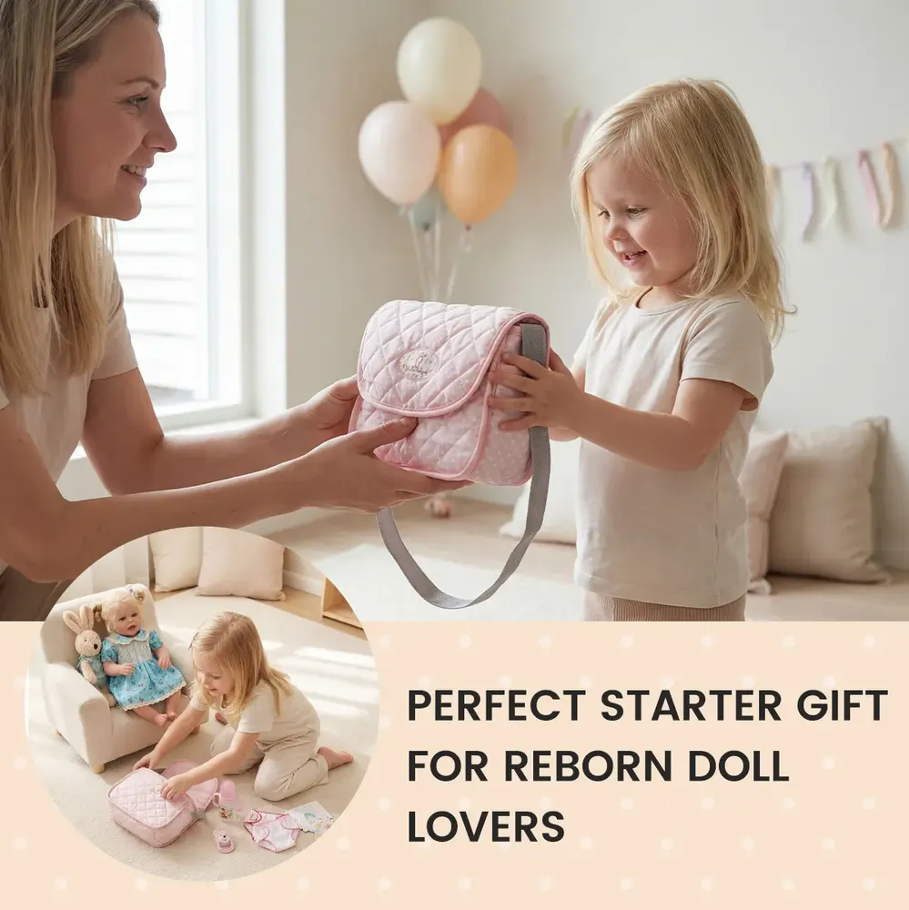 12"-16" Reborn Doll Beginner Starter Set 6Pcs, Feeding & Care Accessories, photograph 5