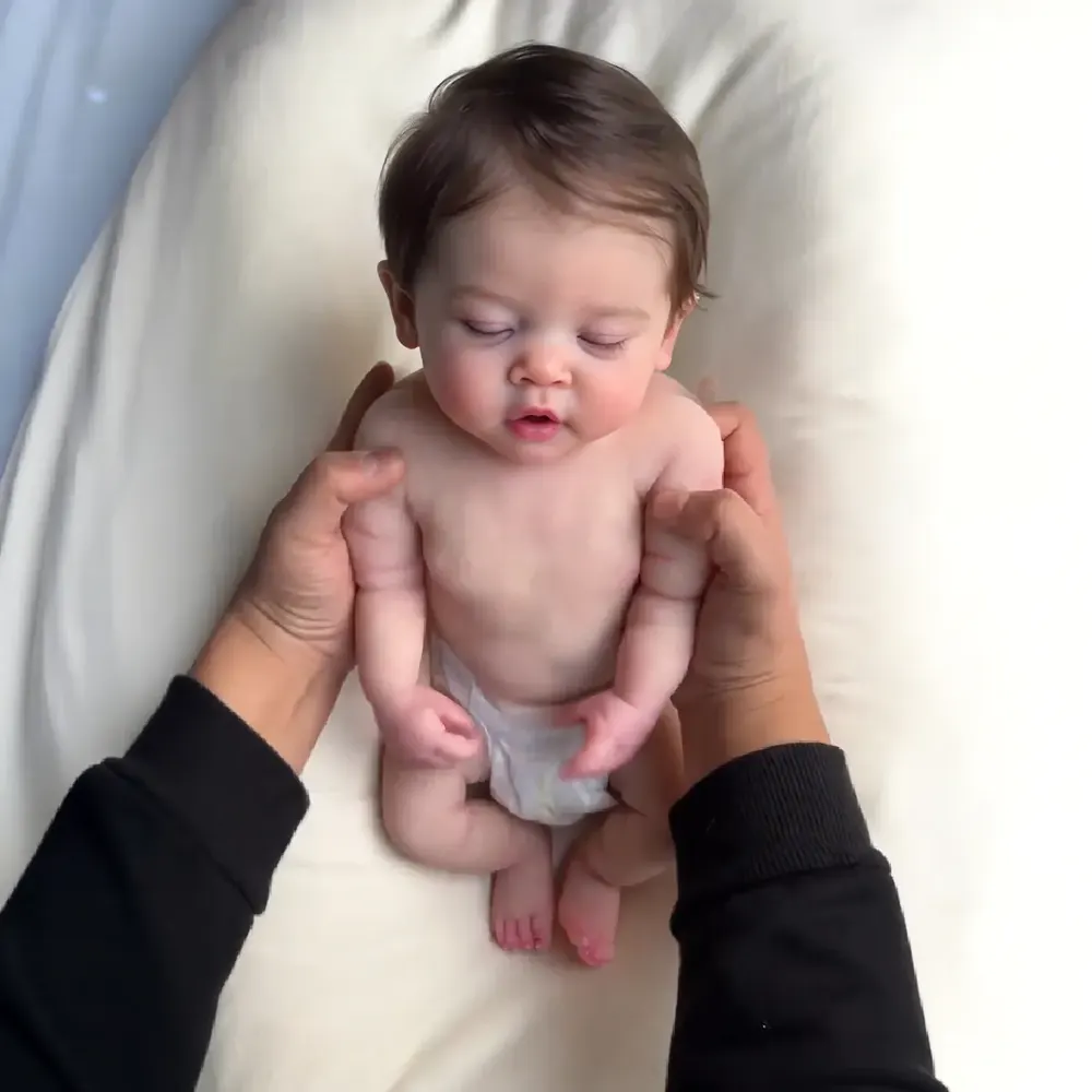 12" & 16" Silicone Reborn Doll with Velvety, Tender Soft Skin, photograph 4