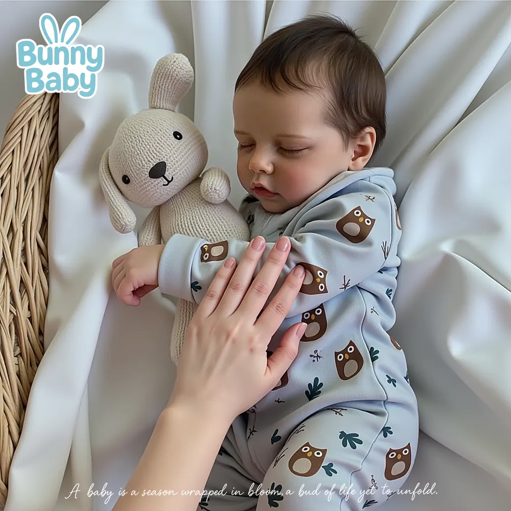 12"&16" Solid Platinum Liquid Full Silicone Reborn Baby Boy Doll Mykel, photograph 4