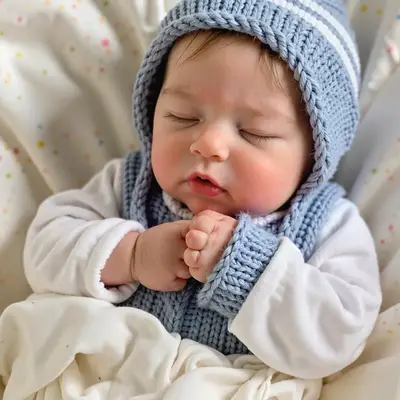 12"&16" Supple and Soft Limbs, Flexible Silicone Reborn Baby Doll Boy