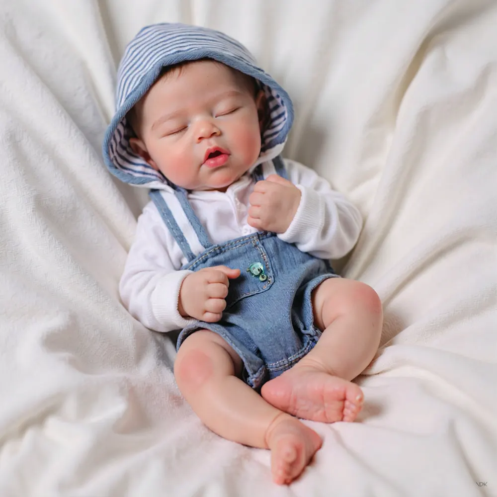 12"&16" Supple and Soft Limbs, Flexible Silicone Reborn Baby Doll Boy, photograph 6