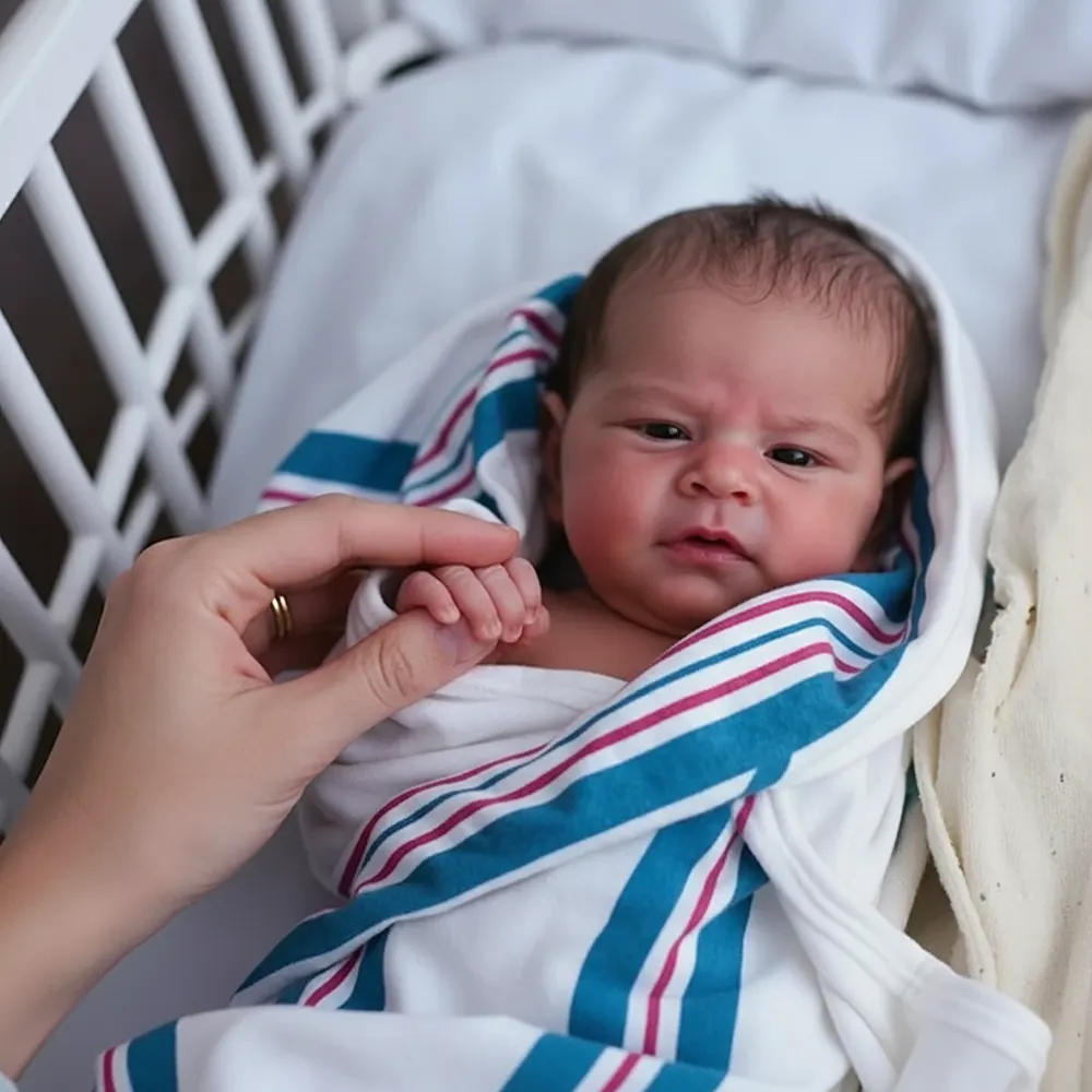 12"&16" Supple and Soft Limbs, Flexible Silicone Reborn Baby Doll Boy Yamiy, photograph 2