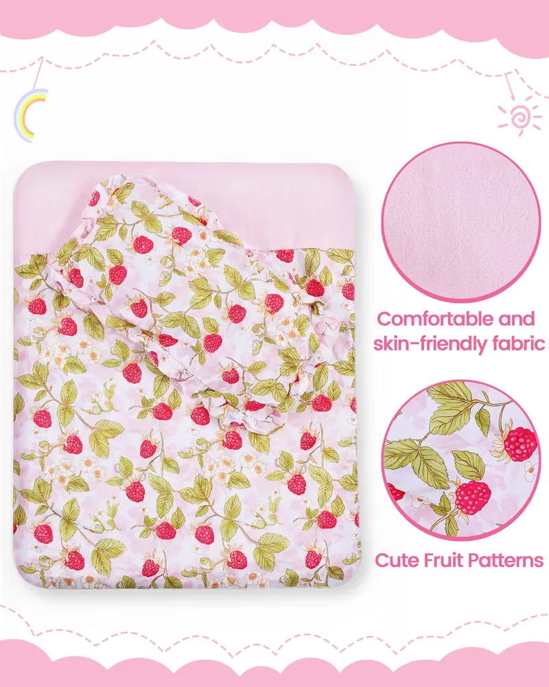 12-17" Reborn Doll Bedding Set 2 PCS Including Duvet and Pillow, photograph 4