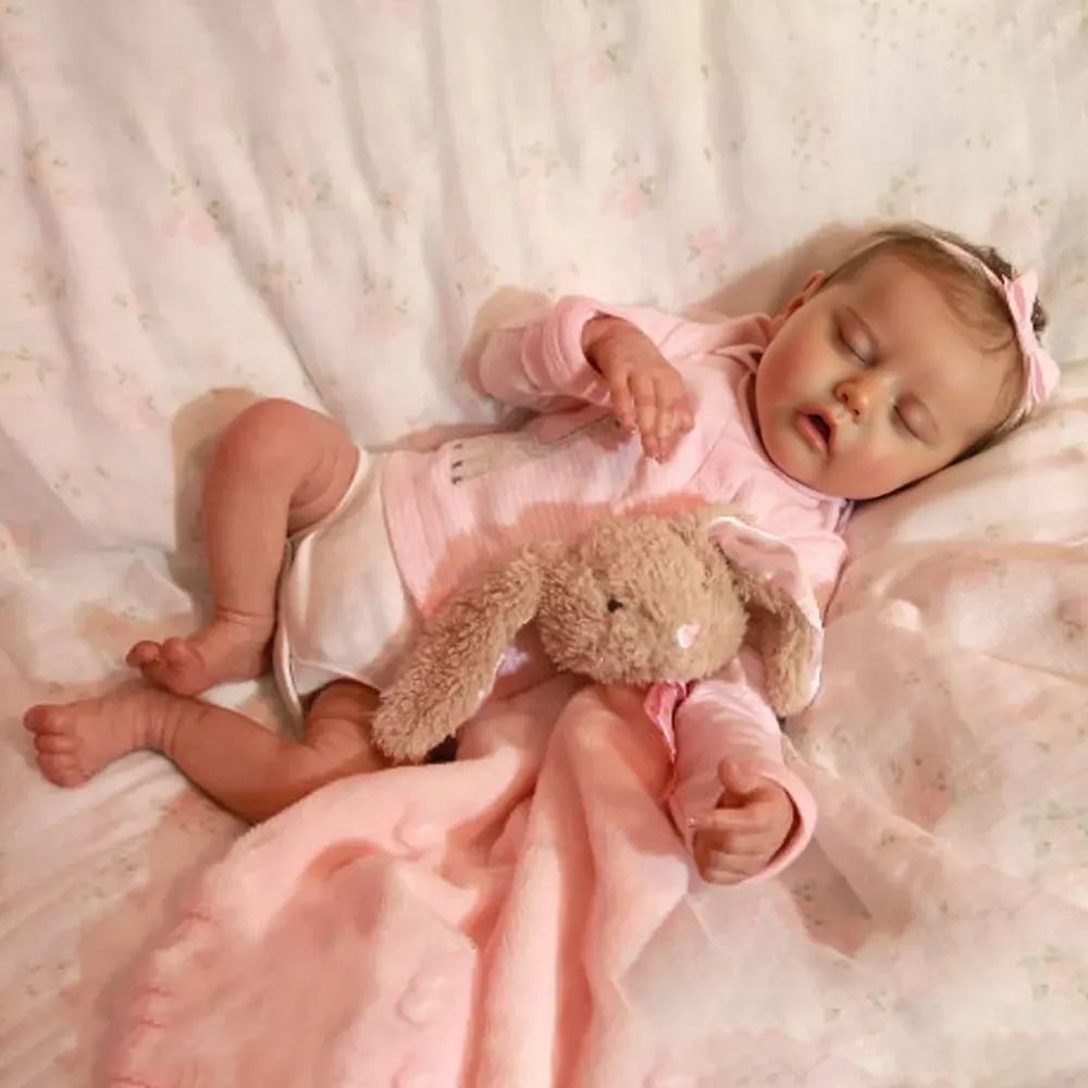 12" & 16" Virginia Fully Squishy Baby Girl, Lifelike & Realistic Handmade Soft, photograph 3