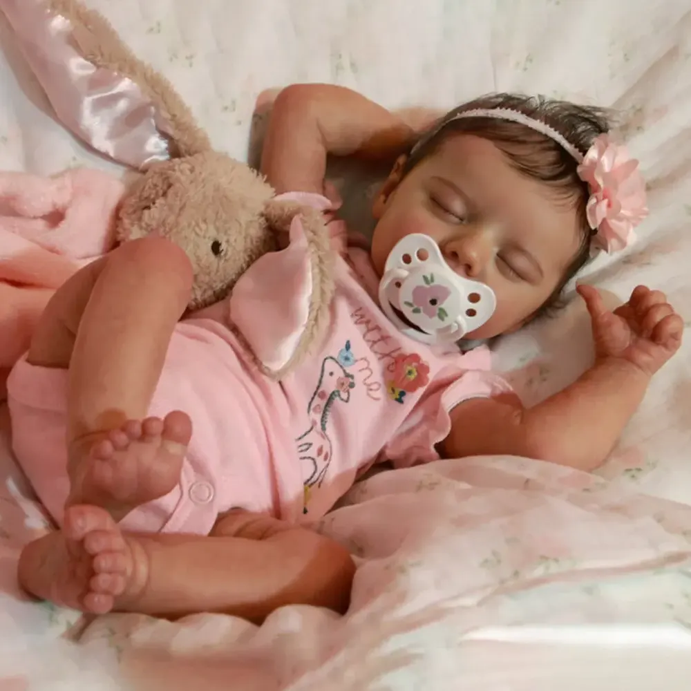 12" & 16" Virginia Fully Squishy Baby Girl, Lifelike & Realistic Handmade Soft, photograph 5