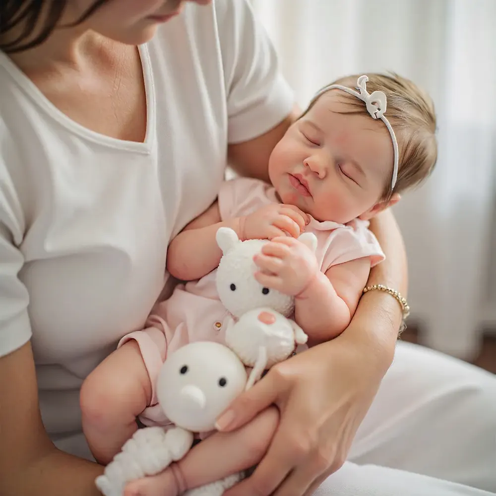 12 and 16" Soft-Skinned Reborn Baby Full Flexible Body Doll Girl or Boy, photograph 5