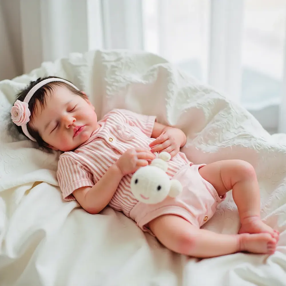 12 and 16" Soft-Skinned Reborn Baby Full Flexible Body Doll Girl or Boy, photograph 6