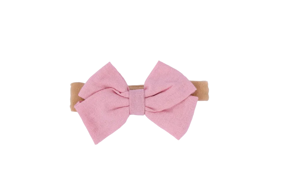 12"/16" Pink Knitted Bunny Suspender Set, photograph 3