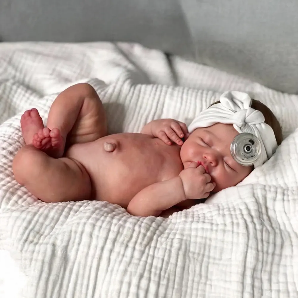 12" &16" Soft and Lifelike Reborn Baby Doll with Cute Face, photograph 2