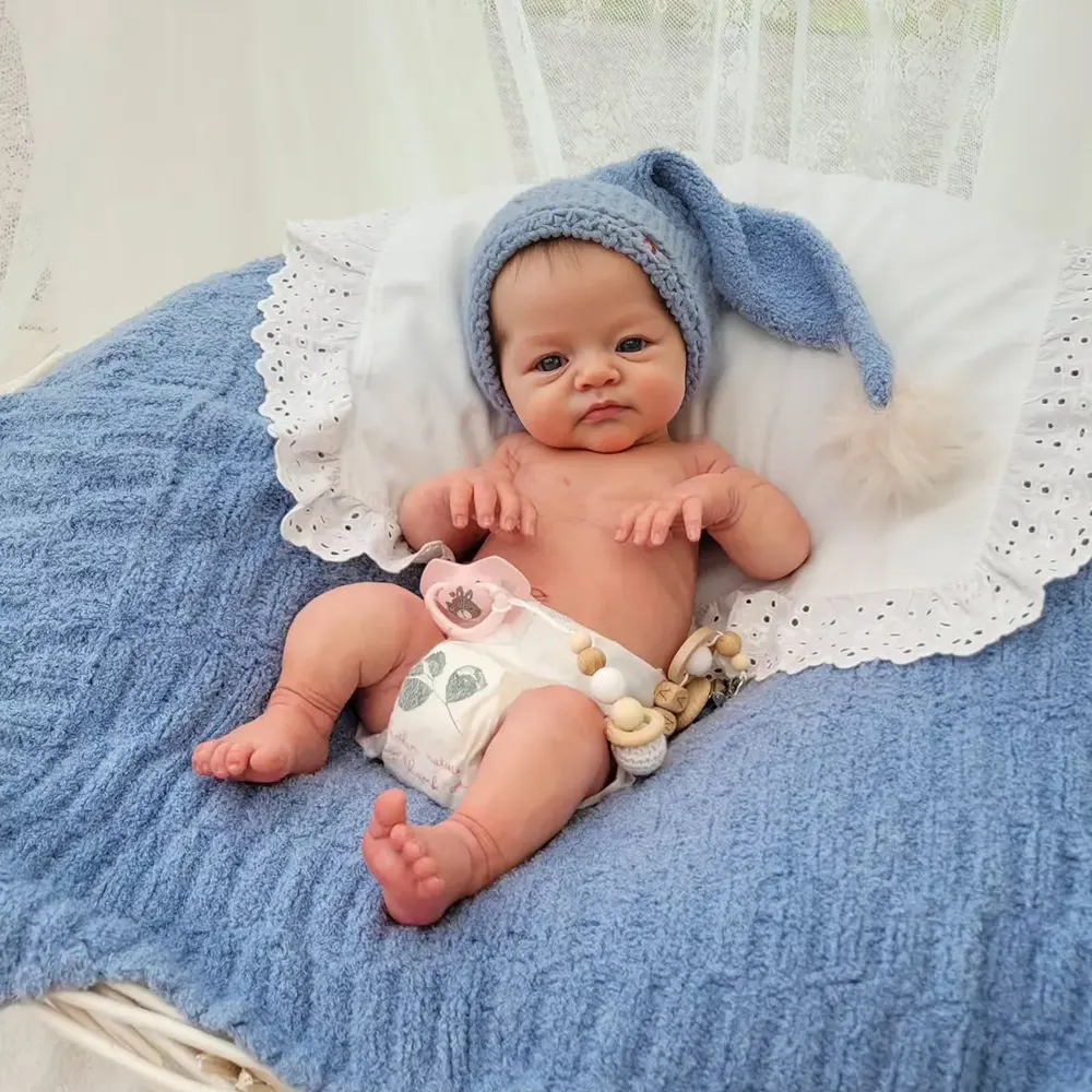 12" & 16" Soft Reborn Baby Doll Velvety-Soft yet Resilient Feel, photograph 3