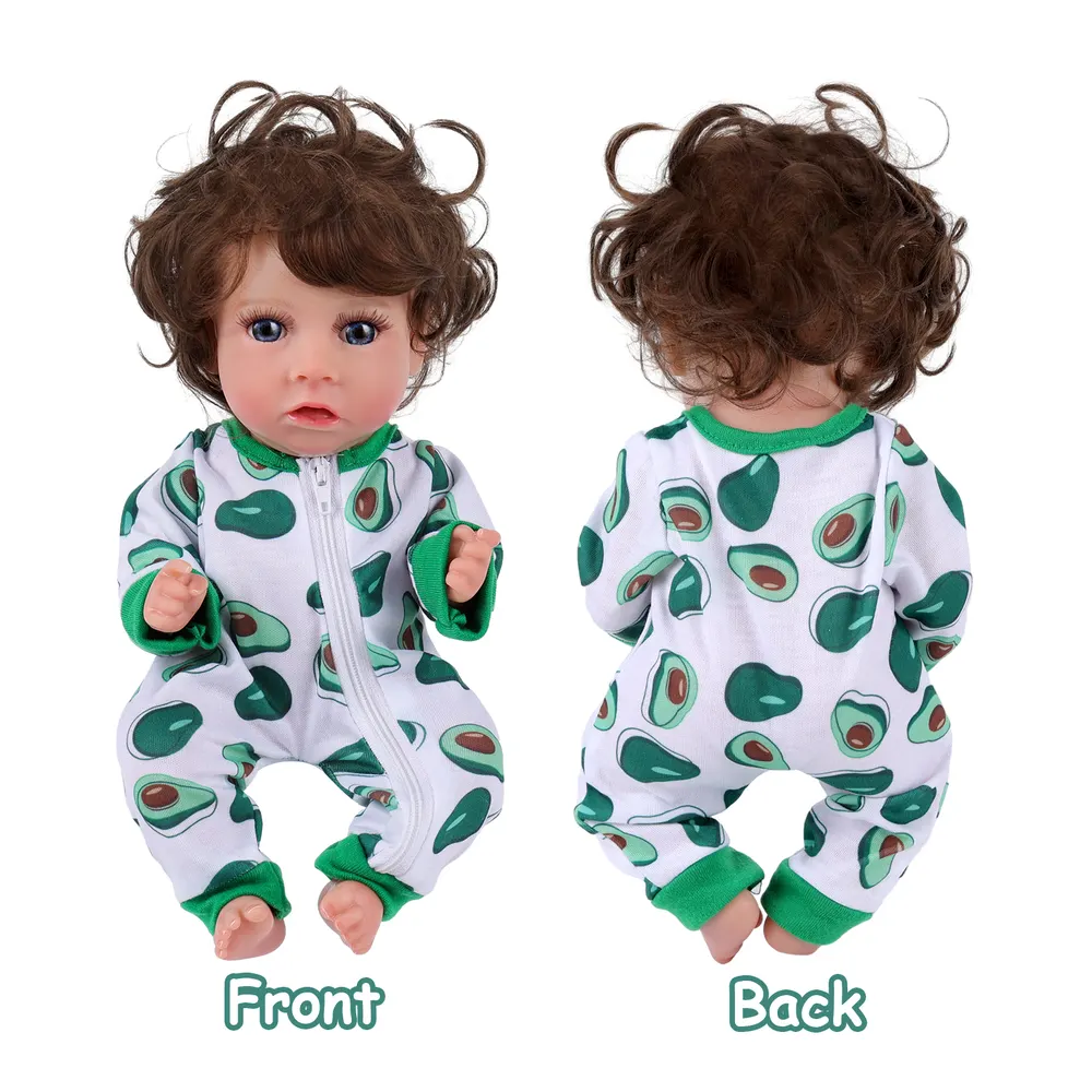 12" Essential Accessories Reborn Baby Girl Sweet Fruit Clothing 4 Pcs Gift Set, photograph 2