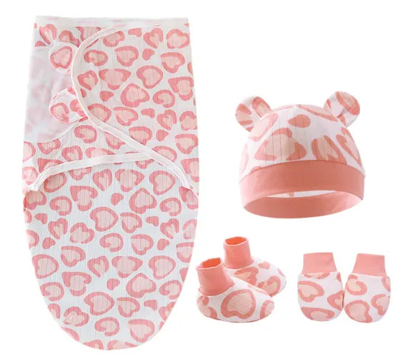 17"-22" Love Wrap 4 Pcs Reborn Baby Doll Clothes Accessories Set