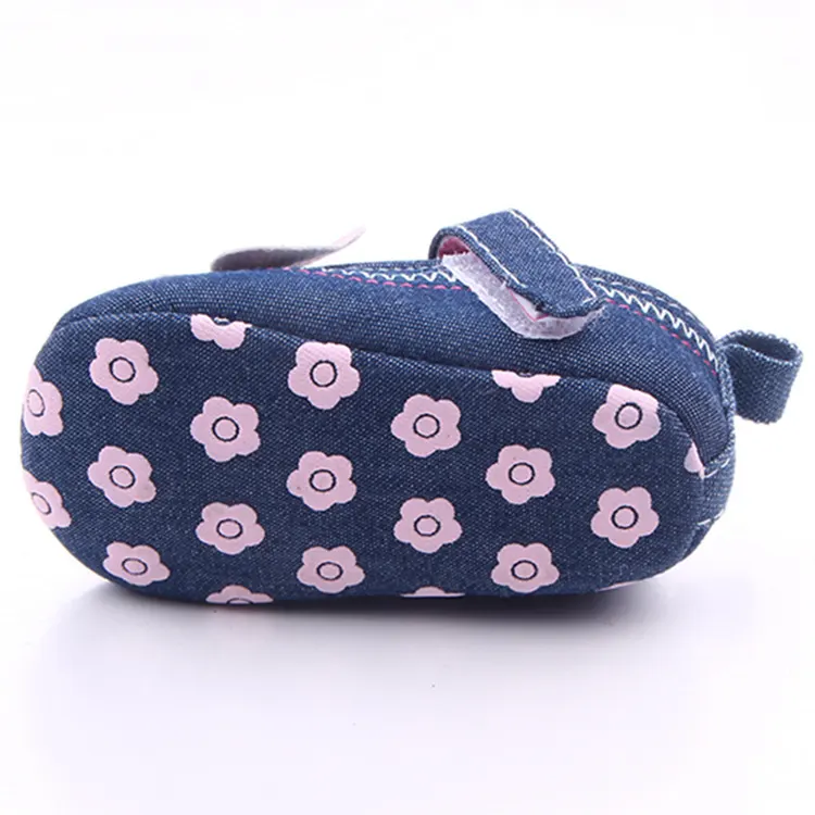 17"-22" Reborn Baby Dolls Butterfly Denim Shoes Accessories, photograph 4