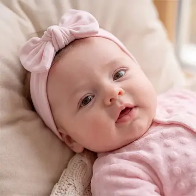 17" Lifelike Reborn Baby Girl with Soft Vinyl BodyRealistic Expression – Belle