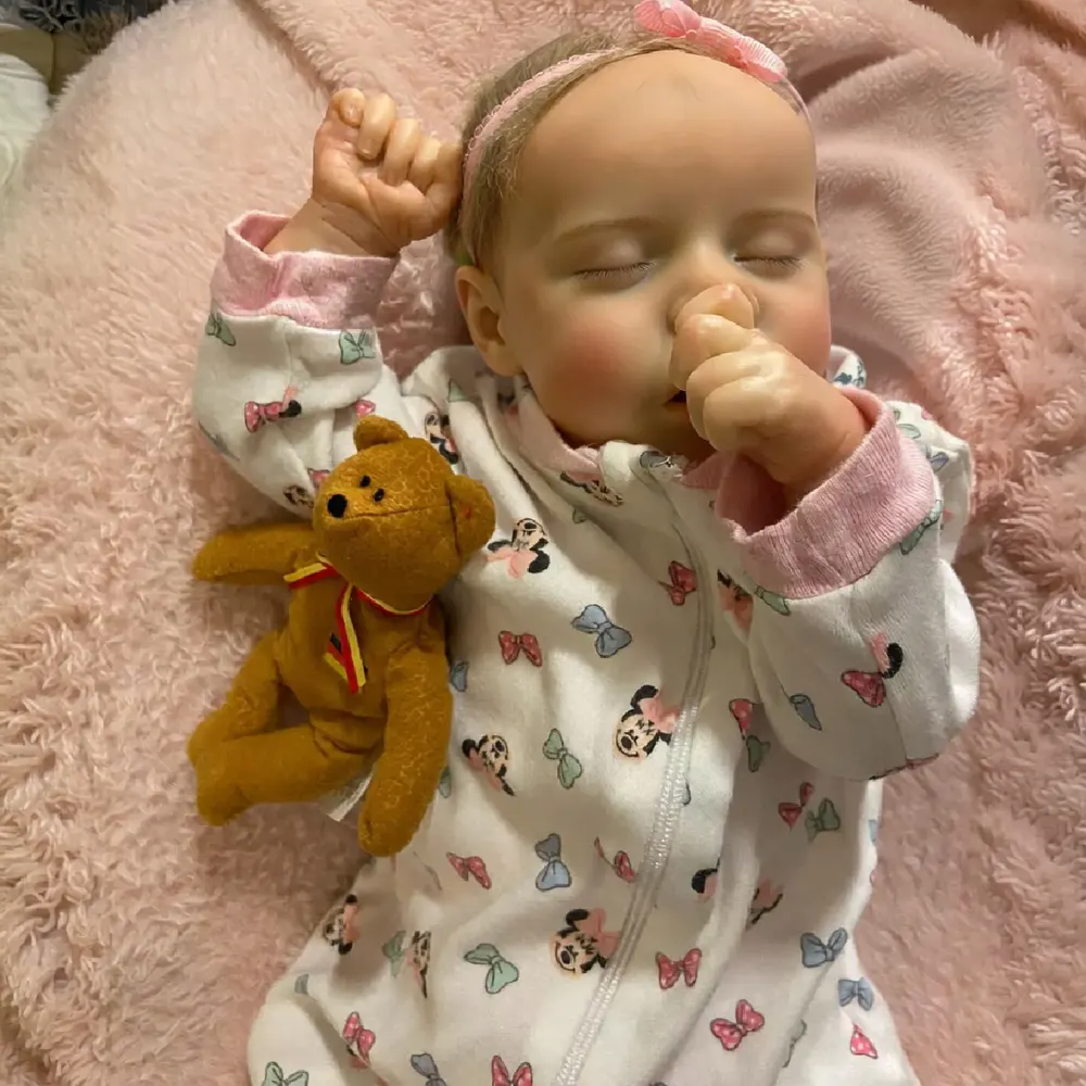 17" Reborn Dolls with Soft Body, Heartbeat and Breathing, photograph 3