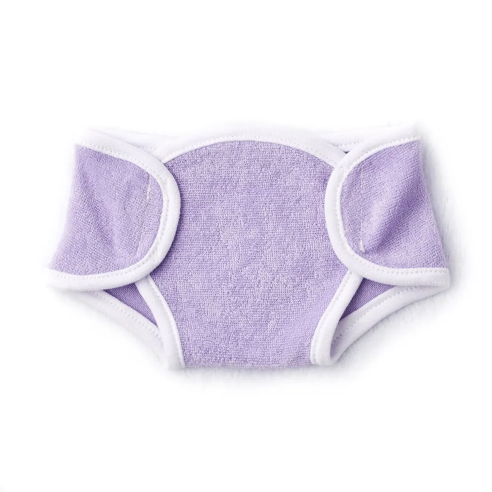 17"-22" 2-Pack Nappy Reborn Baby Clothes Cover Set Accessories for Reborn Baby Dolls, photograph 3