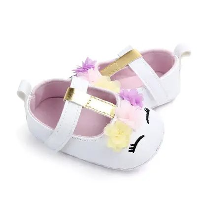 20"-22" Reborn Baby Girl White Unicorn Shoes Accessories