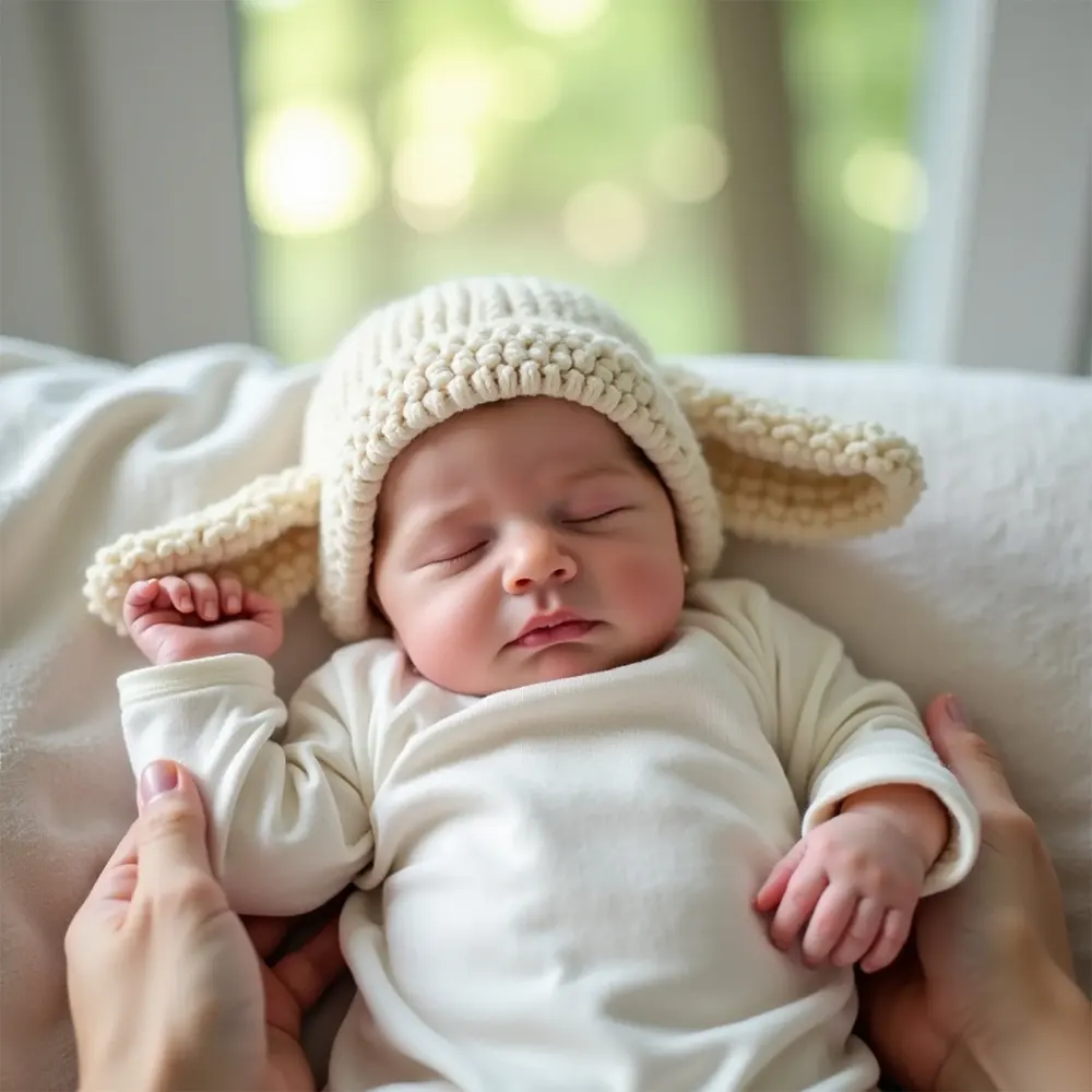 20" Cute Realistic Handmade Sleeping Girl Reborn Baby Doll Haddisa, photograph 3