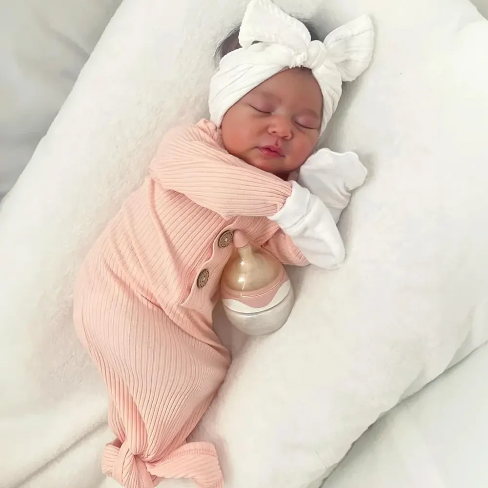 20" Handmade Lifelike Reborn Newborn Baby Sleeping Girl Dottiban