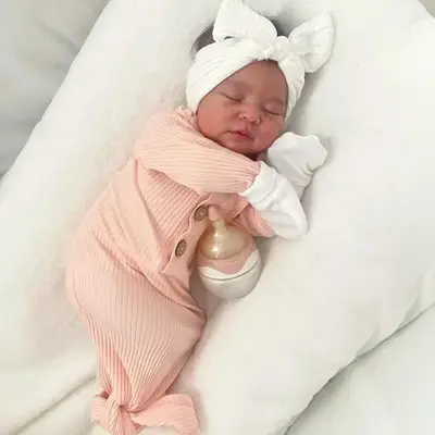 20" Handmade Lifelike Reborn Newborn Baby Sleeping Girl Dottiban