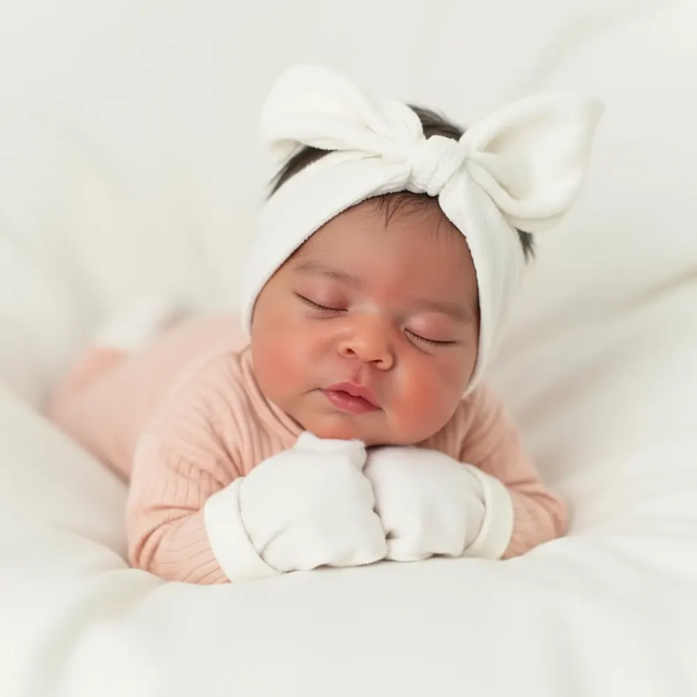 20" Handmade Lifelike Reborn Newborn Baby Sleeping Girl Dottiban, photograph 2