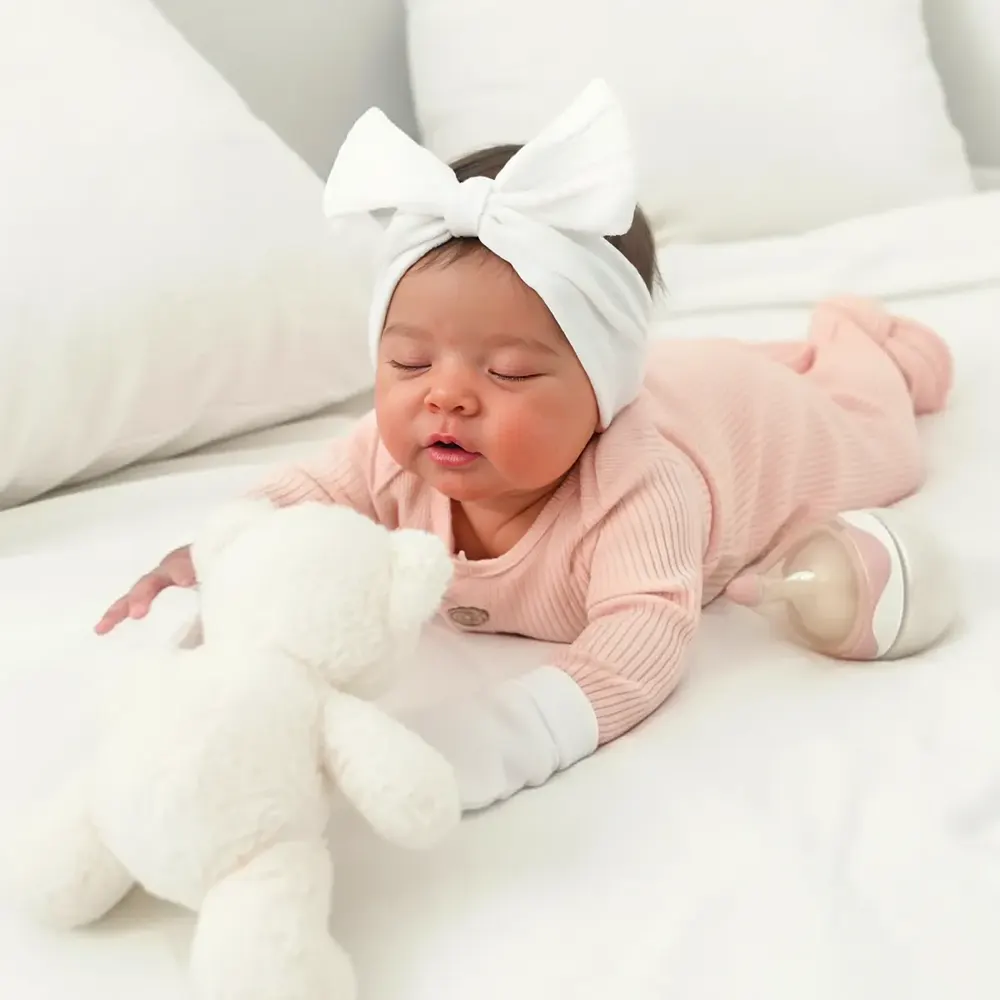20" Handmade Lifelike Reborn Newborn Baby Sleeping Girl Dottiban, photograph 3