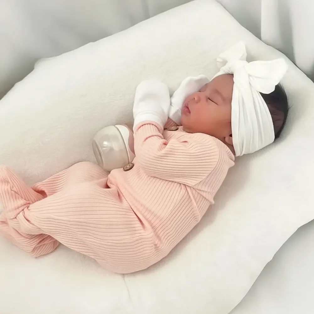20" Handmade Lifelike Reborn Newborn Baby Sleeping Girl Dottiban, photograph 4
