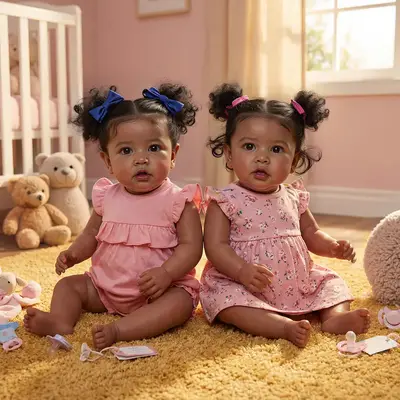 20" Heartbeat and Breathing Reborn Baby Doll with Vinyl Body
