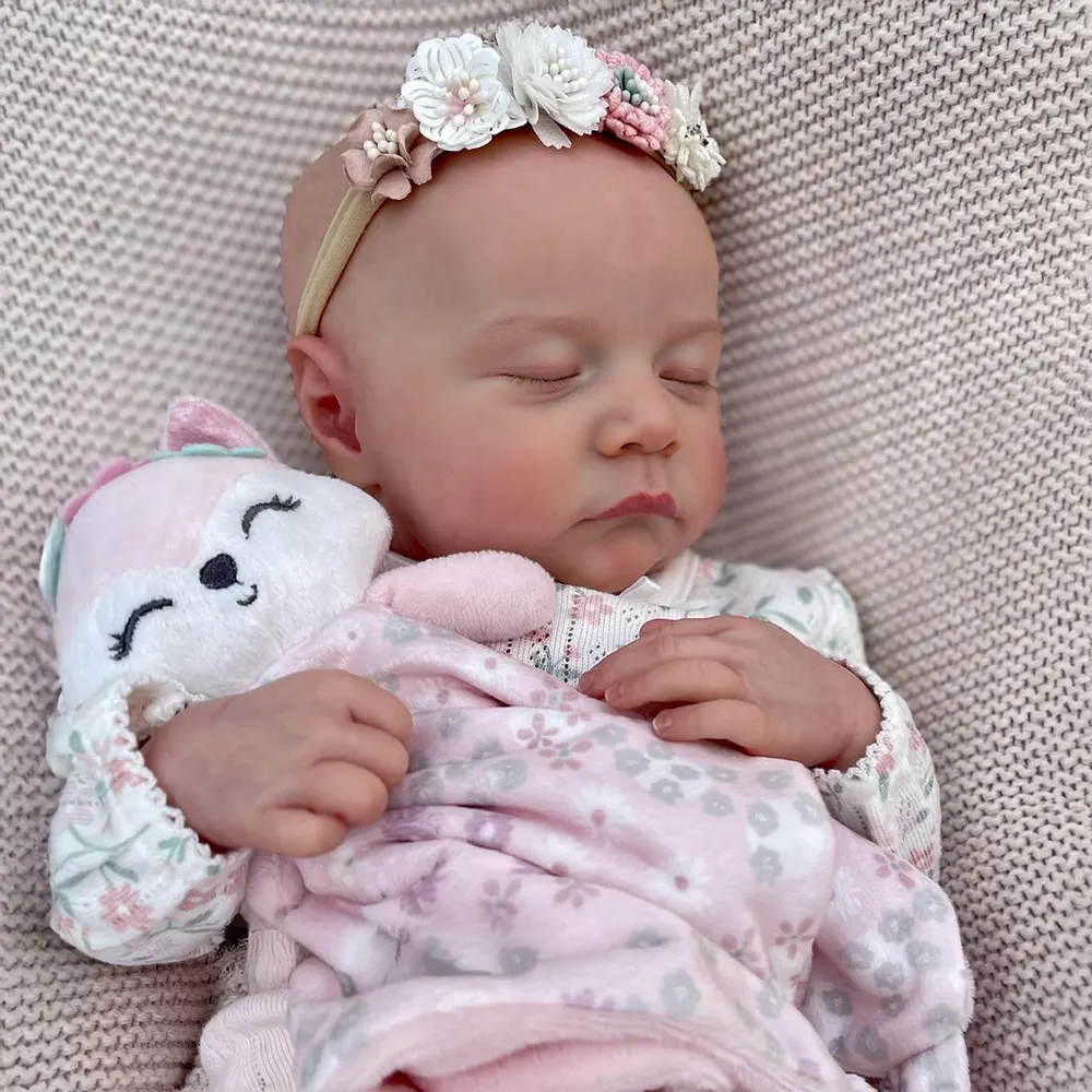 20" Real Lifelike Reborn Baby Doll with Heartbeat and Breath