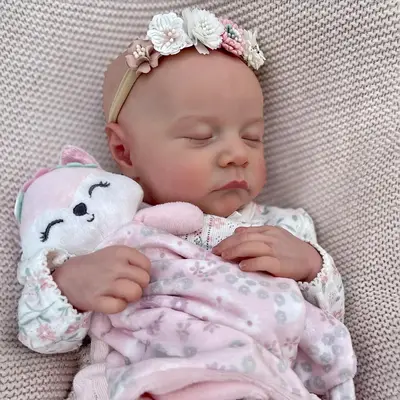 20" Real Lifelike Reborn Baby Doll with Heartbeat and Breath