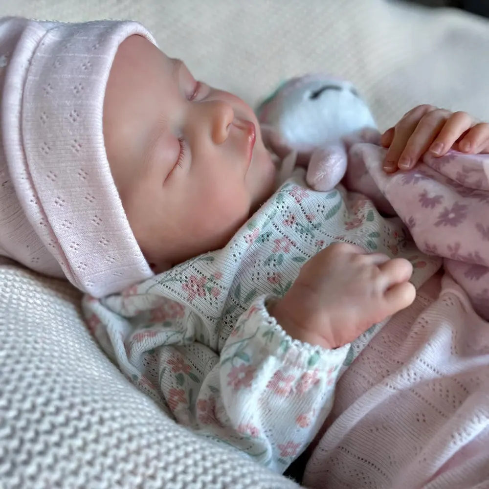 20" Real Lifelike Reborn Baby Doll with Heartbeat and Breath, photograph 3