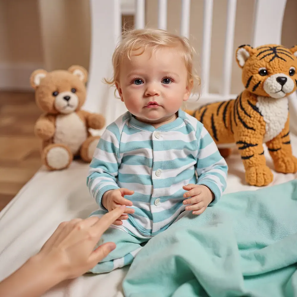 20" Kids Reborn Lover with Blue Eyes, Lifelike Handmade Soft Body, photograph 5
