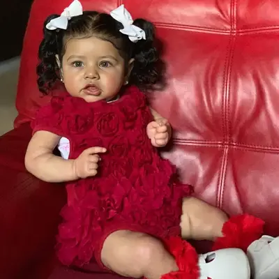 20" Lifelike African American Authentic Silicone Reborn Doll Named Makenzie