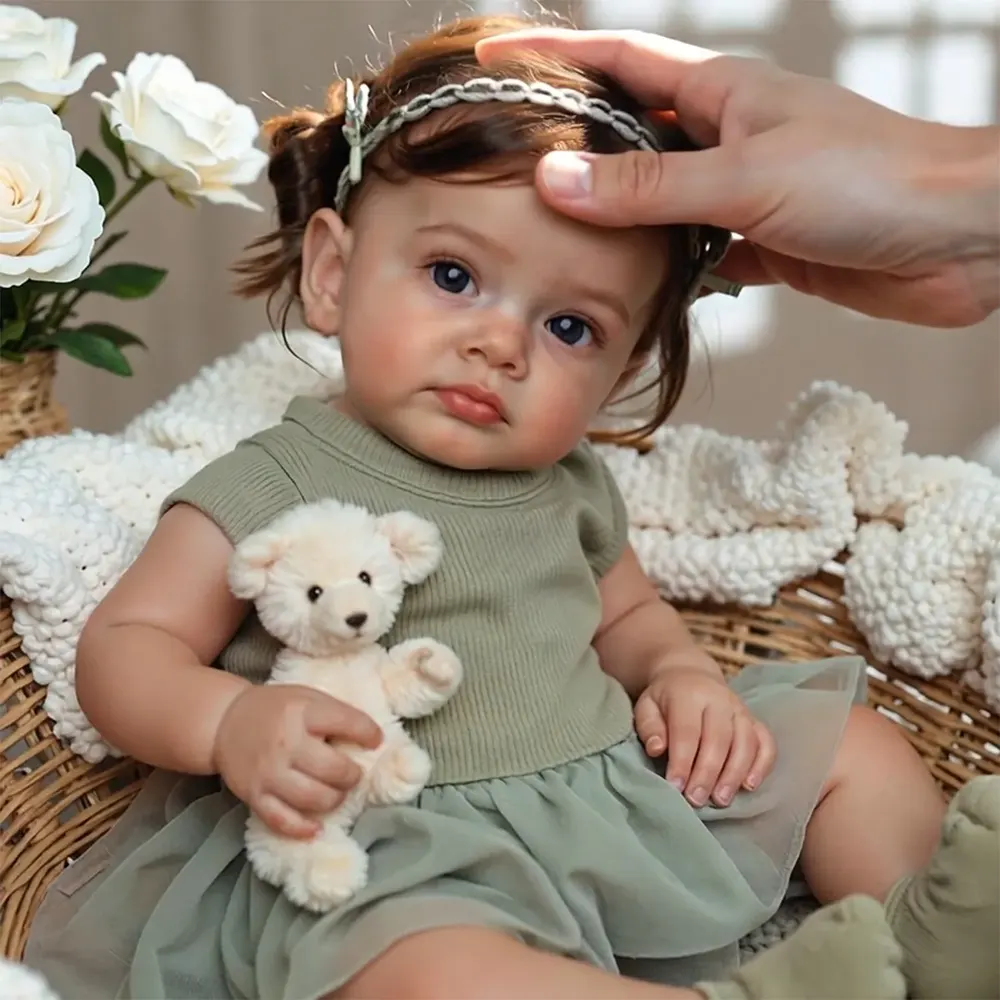 20" Lifelike Baby Dolls Truly Real Lifelike & Realistic Weighted Toddler Handmade, photograph 2