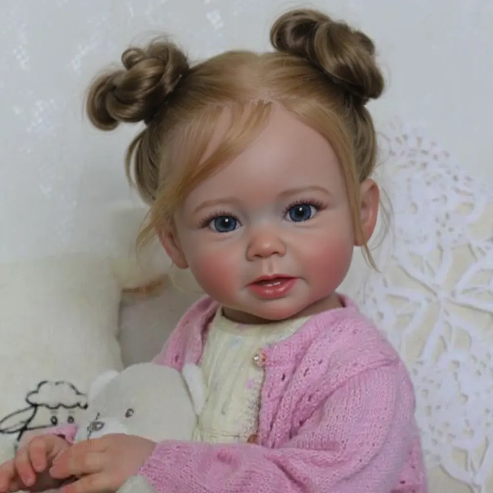 Heartbeat & Sound 20"& 22" Lifelike Beautie Holiday Reborn Baby Doll Girl Kids