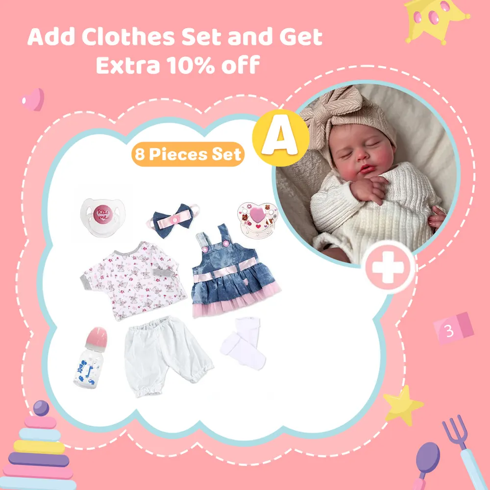 20" Real Lifelike Reborn Newborn Silicone Baby Sleeping Girl Keddy, photograph 5