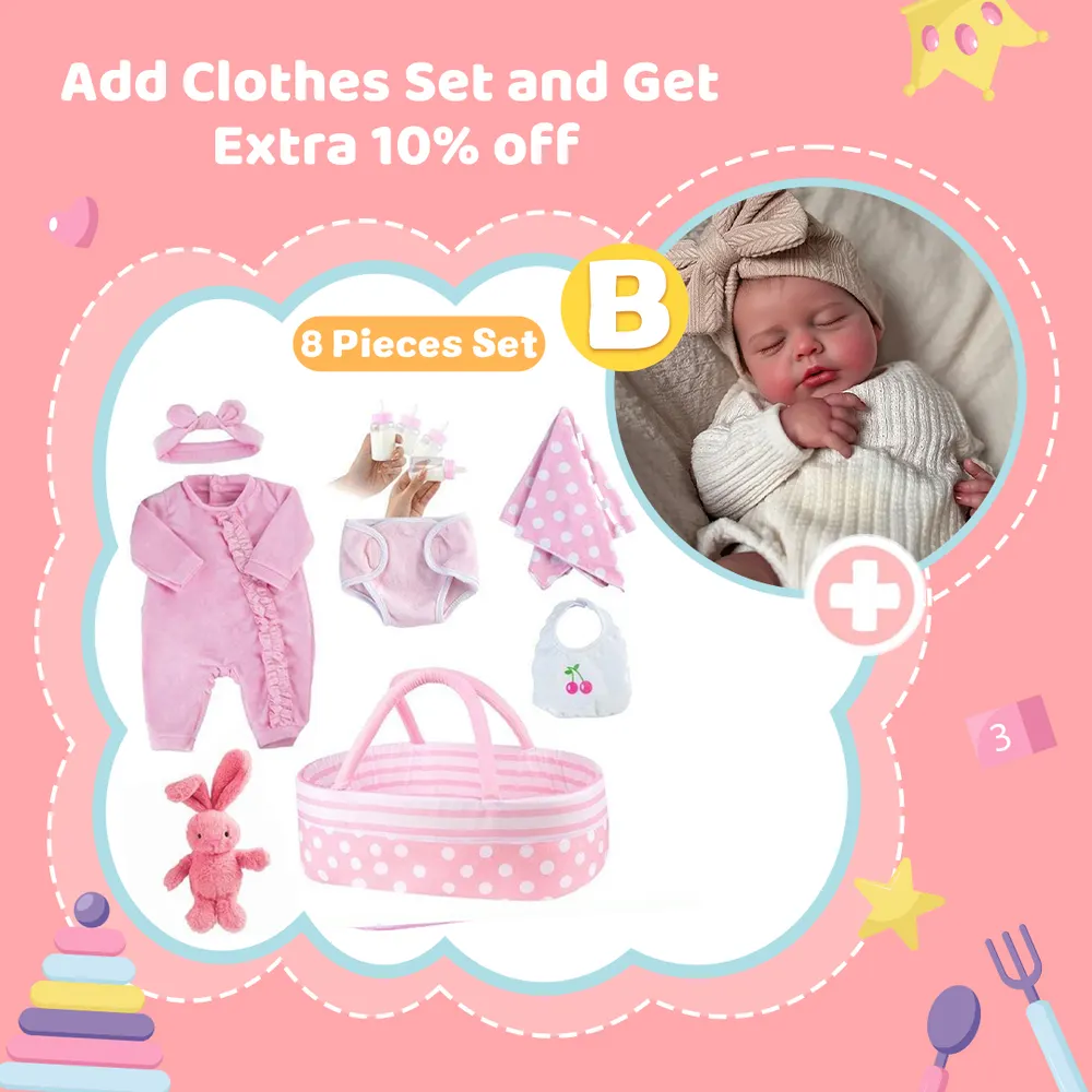 20" Real Lifelike Reborn Newborn Silicone Baby Sleeping Girl Keddy, photograph 6