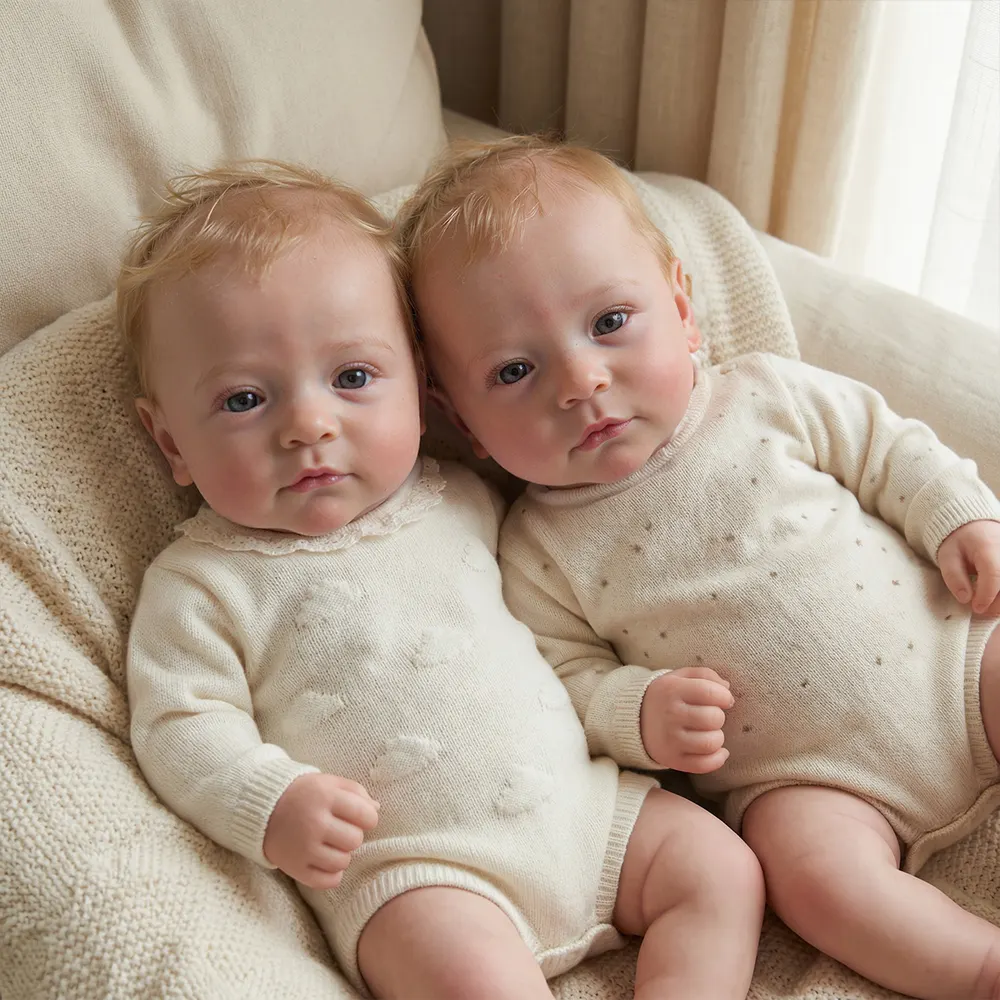 20" Realistic Reborn Baby with Soft Weighted Cloth Body
