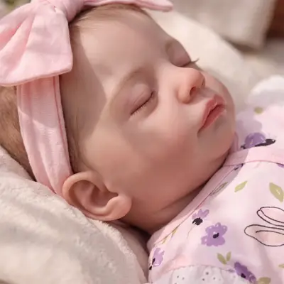 20" Realistic Smooth Skin Newborn Baby Girl with Heartbeat Coos – Macy