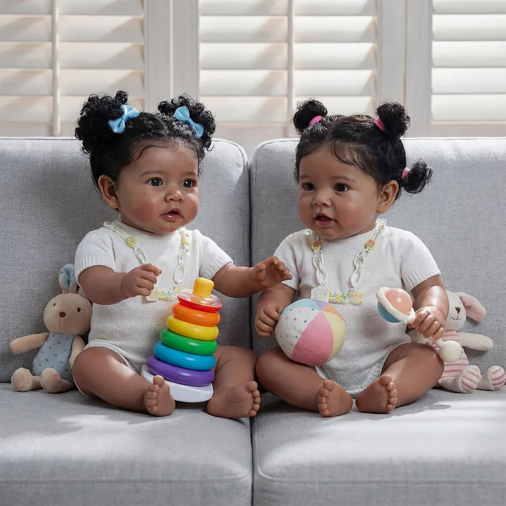 20" Reborn Baby Doll with Heartbeat and Breathing Features, photograph 5