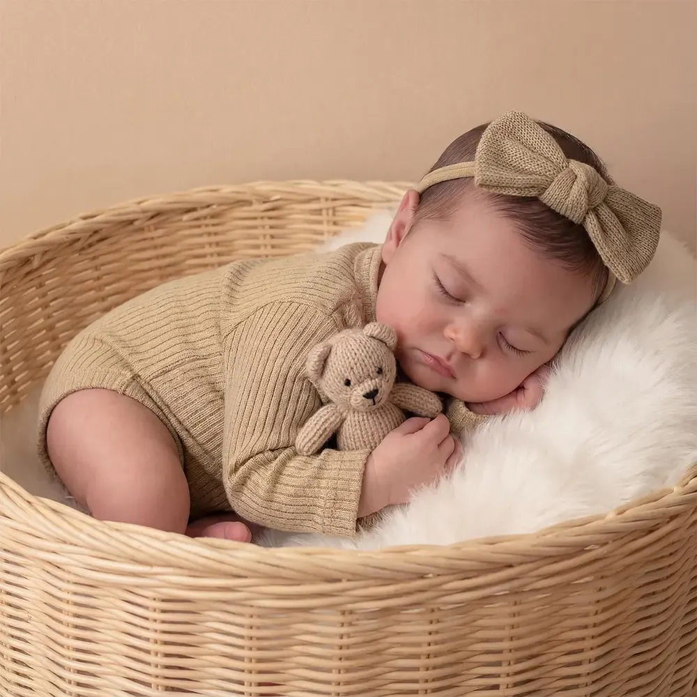 20" Reborn Baby Doll with Realistic Heartbeat and Breathing