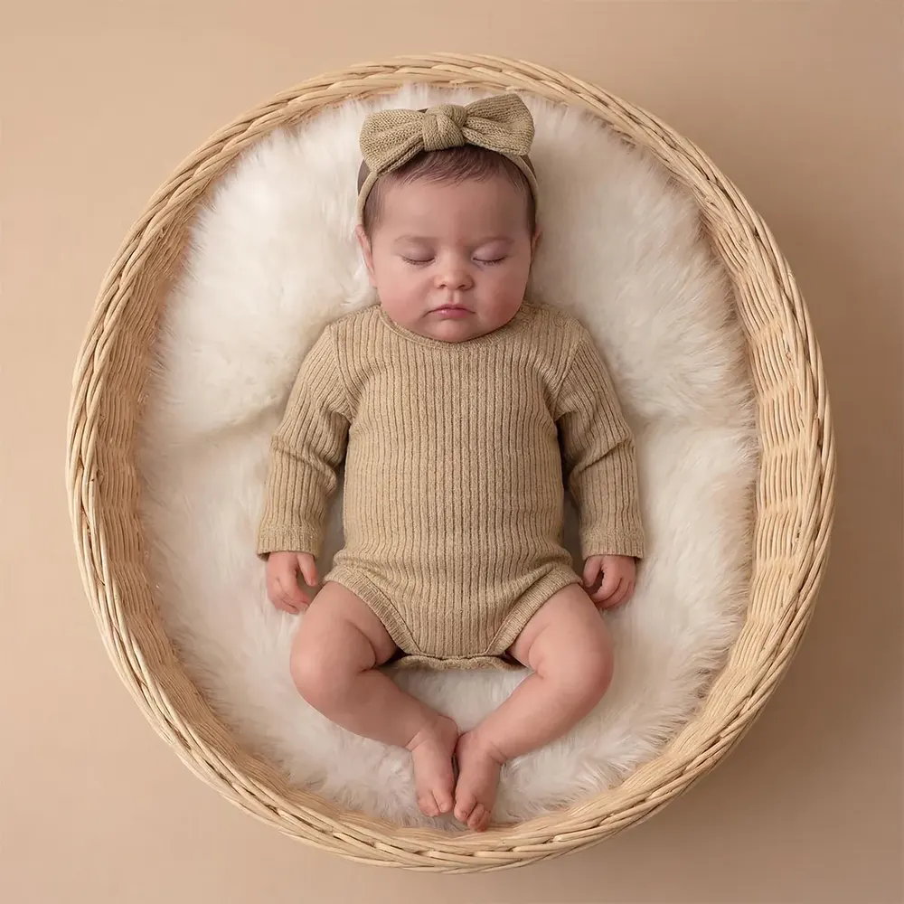 20" Reborn Baby Doll with Realistic Heartbeat and Breathing, photograph 5