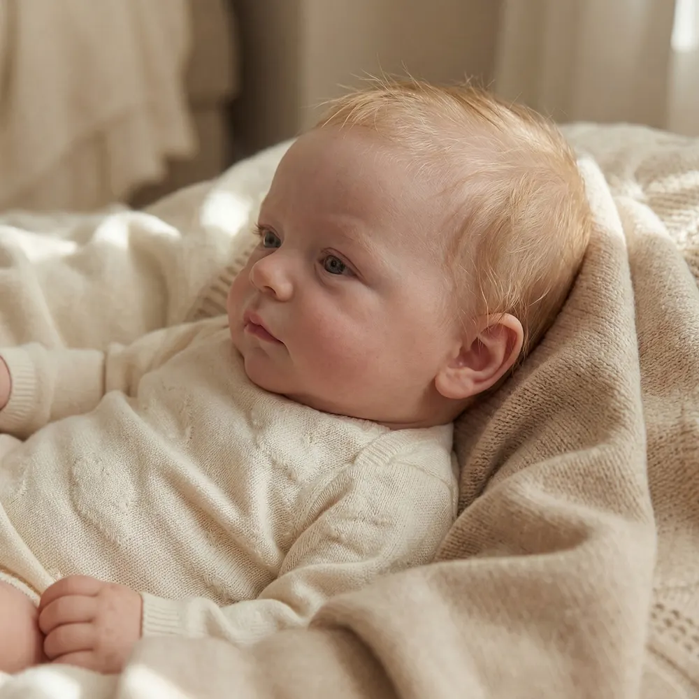 20" Reborn Toddler Doll with Smooth Blonde Hair, photograph 6