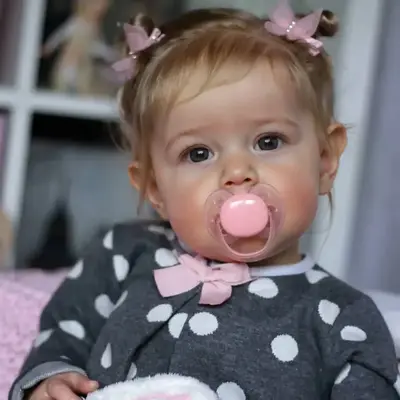 20" Rivas Realistic Lifelike Reborn Toddler Baby Doll Girl with "Heartbeat" Coos