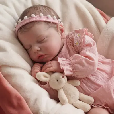 6–16" Full Body Silicone Baby Girl Doll Rory Handmade Soft Newborn Age 3+