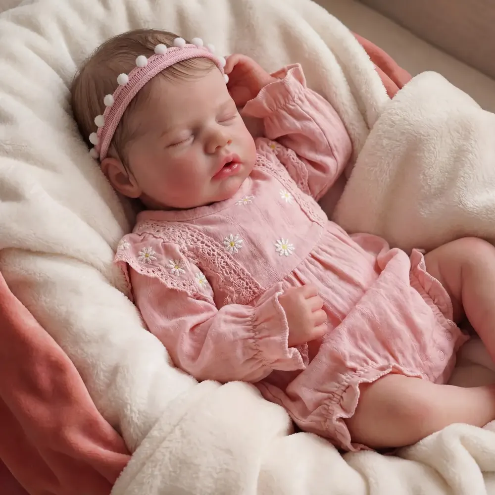 6–16" Full Body Silicone Baby Girl Doll Rory Handmade Soft Newborn Age 3+, photograph 4