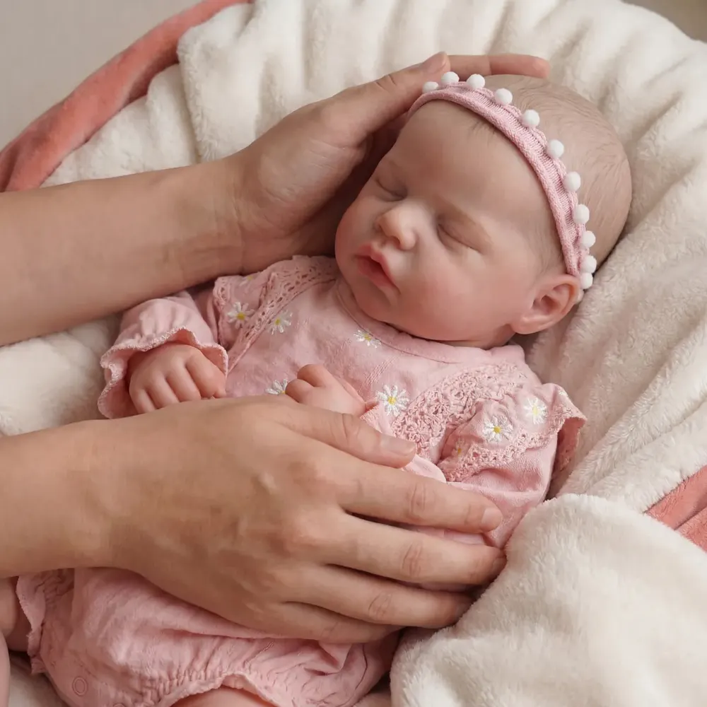 6–16" Full Body Silicone Baby Girl Doll Rory Handmade Soft Newborn Age 3+, photograph 6
