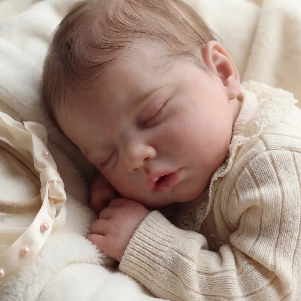 6–16" Lifelike Silicone Newborn Doll Rory Soft & Flexible Full Body for Kids 3+, photograph 5