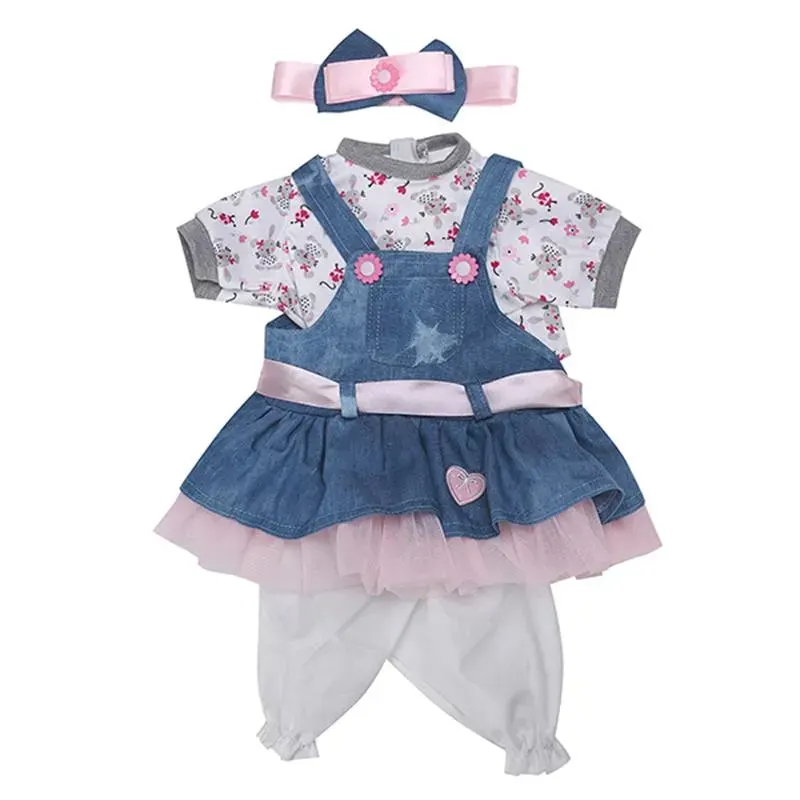 17"-22" Adoption Reborn Baby Clothes Bottle Pacifier Accessories Essentials-8pcs, photograph 4